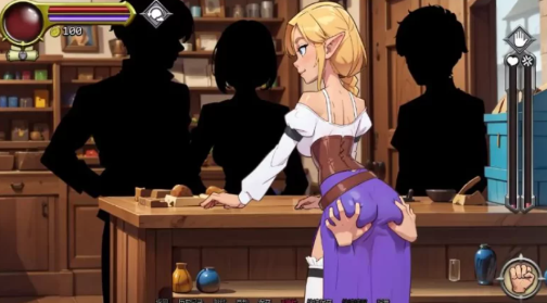 【SLG/互动/动态/触摸】NPC故事：店主0.4 AI汉化版 安卓+PC-春日ACG