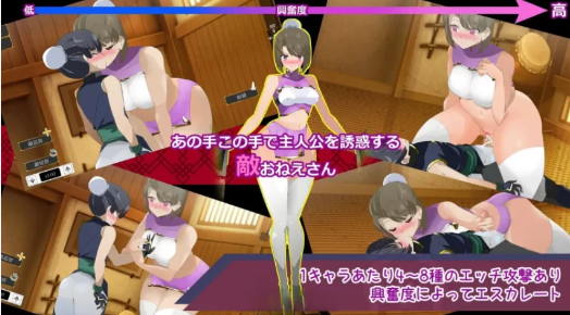 图片[2]-【SLG/格斗/动态/小马拉大车】御姐正太养成ACT：超逸游戏-春日ACG