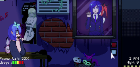 【互动SLG/像素/动态/微恐/官中】梦境之五夜/Five Nights at Dream's​ v1.2.1 安卓盖世+PC-春日ACG