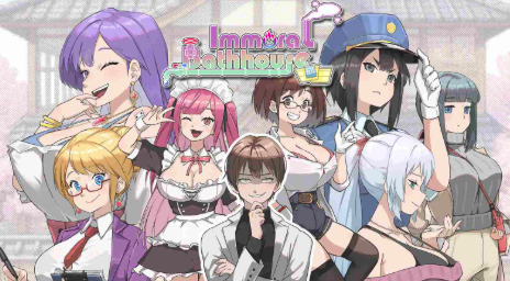  【经营SLG/动态官中/后宫】背德浴场 Immoral-Bathhouse Demo 安卓盖世+PC-春日ACG